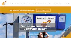 Desktop Screenshot of gasservice-brabant.nl